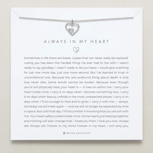 Bryan Anthonys ALWAYS IN MY HEART NECKLACE